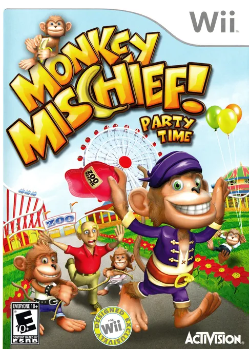 Monkey Mischief! Party Time (USA) (En,Fr)